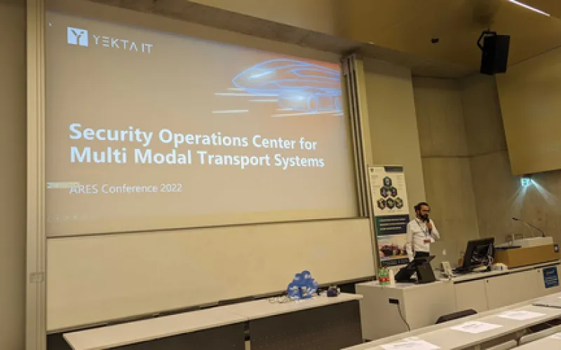 Security Operations Center for Multi Modal Transport Systems - ARES 2022 - Yekta IT