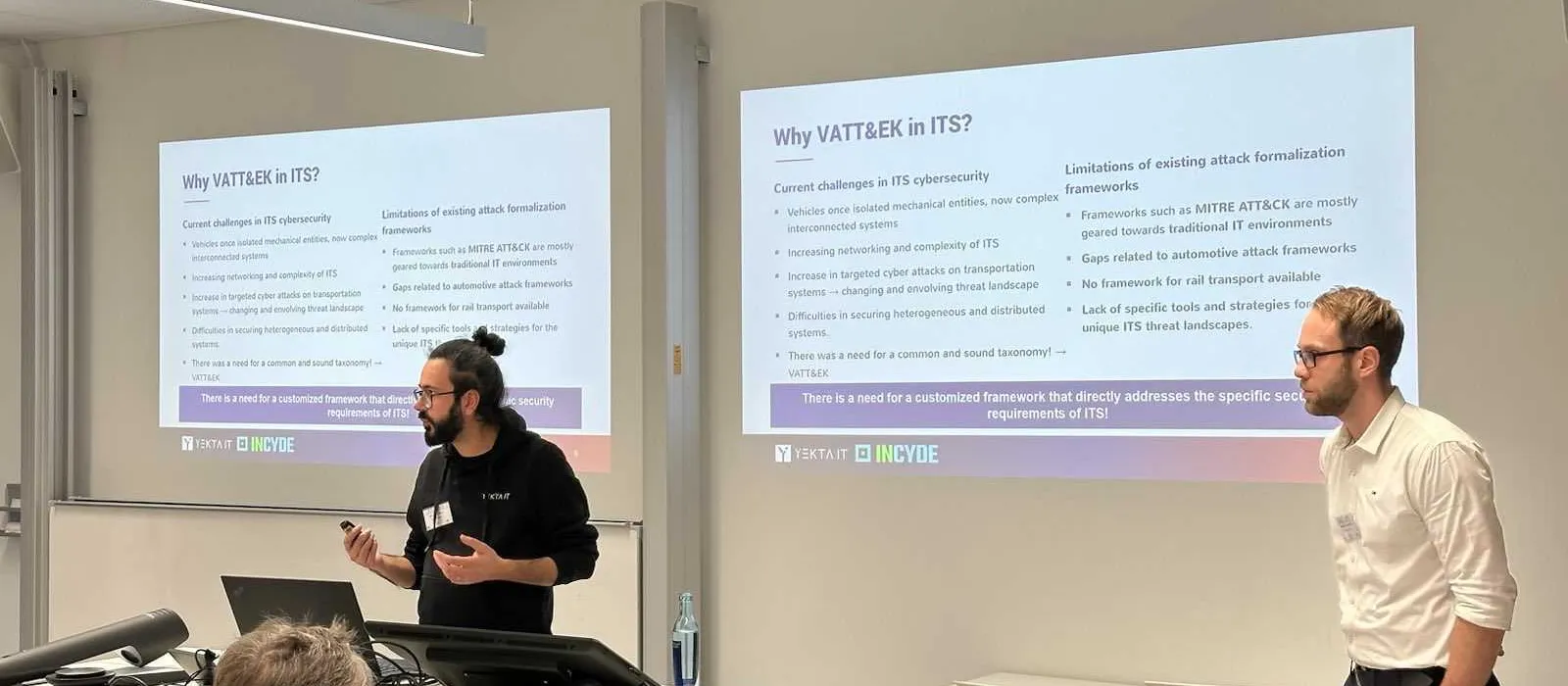 VATT&EK framework presented at the ACM CSCS conference